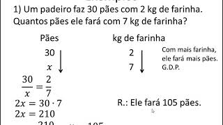 727 Regra de Três Simples [upl. by Matthia]