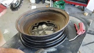 stripping wheels the fast and easy way without sandblasting [upl. by Raymonds]