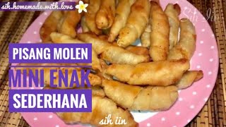 Pisang Molen Mini Simple Mini Banana Molen [upl. by Ynohtna]