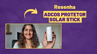 Resenha  Protetor Solar Stick Incolor Adcos [upl. by Tnecnev]