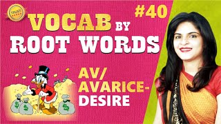 Best Method to Grasp VOCABROOT WORDS  VOCAB by Manisha Ma’amAVATARThe Word Master [upl. by Nathanson]