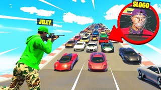 SNIPERS vs SUPERCARS GTA 5 Online [upl. by Barbarese]