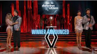 DWTS Season 32 Winner Revealed [upl. by Nawram55]