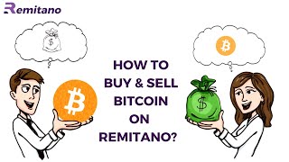 How to Buy amp Sell Bitcoin on REMITANO  The Official StepbyStep Guide [upl. by Arihsay]