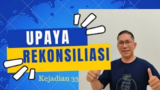 Renungan Kejadian 33 UPAYA REKONSILIASI [upl. by Miarfe]