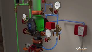 Victaulic Series 769N FireLock NXT™ Preaction Valve Animation [upl. by Helbona]