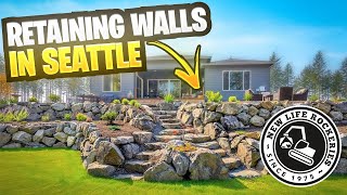 Retaining Wall Contractor In Seattle WA  Landscaping and Rockery Construction Services [upl. by Berfield]