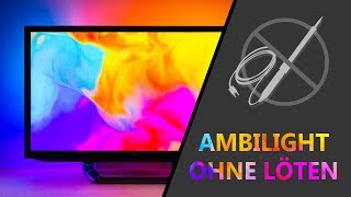 Raspberry Pi Ambilight Tutorial NEW German  Deutsch  Teil 5 OHNE LÖTEN  Schritt für Schritt [upl. by Nahtan]