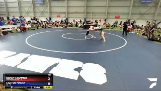 160 Lbs 2nd Wrestleback 16 Team  Brady Stammer Wisconsin Blue Vs Carter Macha LA 3456 [upl. by Wylma]