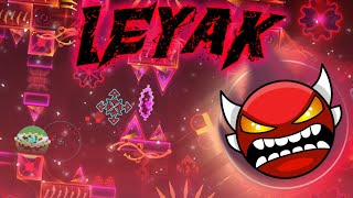 REBEAT quotLeyakquot Insane Demon By  EnZore Geometry Dash 22 [upl. by Yantruoc971]