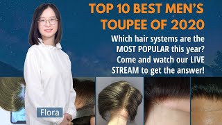 Top 10 Bestselling Mens Toupees of 2020 [upl. by Atir]