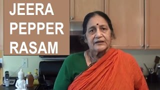 Jeera Milagu Rasam in Tamil by Gita Iyer [upl. by Aerdnuahs]