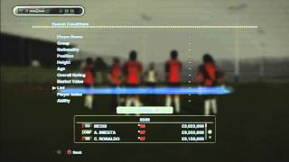 PES 2013  Master League Transfer System [upl. by Engelbert]