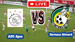 AFC Ajax Vs Fortuna Sittard Football Score Live streaming [upl. by Rochus]