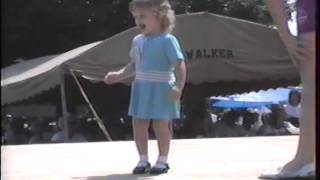 Ashley Biss Tinch clogging at Smithville Fiddlers Jamboree 2 12 years old [upl. by Salli]