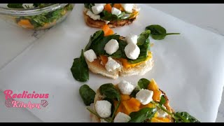 Italian BRUSCHETTA with homemade mozzarella  جبنة الموتزريلا في البيت بأسهل طريقة [upl. by Shannah286]