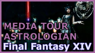 FFXIV Endwalker  Media Tour 2021  Habilidades ASTROLOGIAN AST [upl. by Afirahs50]