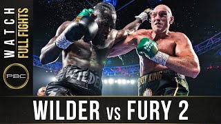 Wilder vs Fury 2 FULL FIGHT February 22 2020 [upl. by Care]