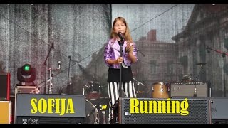 Running  Beyonce  Cover by Sofija Vasilevskyte 9 years old [upl. by Annayoj803]