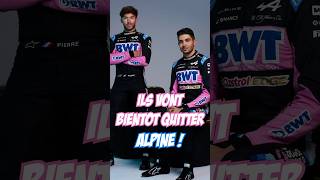 F1  GASLY vs OCON QUI SERA LE PREMIER A QUITTER ALPINE  f1 automobile alpine [upl. by Gomer376]