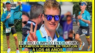 De Ciclista a dirigir el Astana y Ahora Campeón del Mundo en Triatlon 2019 Alexandre Vinokourov [upl. by Plossl]