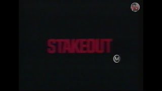 Stakeout 1987  VHS Trailer Roadshow Home Video [upl. by Agarhs339]