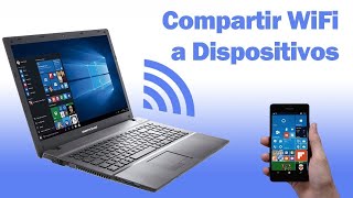 COMPARTIR INTERNET WIFI DE PC O LAPTOP GRATIS  Connectify Premium [upl. by Zerline]