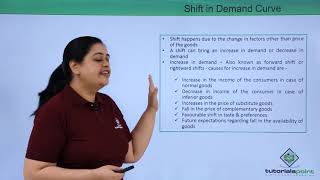 Class 12th – Movement Along the Demand Curve  Economics  Tutorials Point [upl. by Eceirahs]