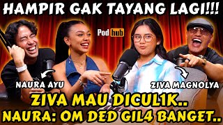 ZIVA MAGNOLYA NAURA AYU KENA TRUST ISSUE 🤣 PODHUB TERNYATA PENUH DARK JOKES  VIDI [upl. by Leasia]