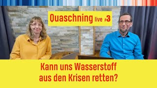 Quaschning Live 3 Kann uns Wasserstoff aus den Krisen retten [upl. by Fisk854]