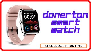 Donerton smart watch fitness tracker for android phones  Heart Rate and Sleep Monitor  Waterproof [upl. by Ecirtel]