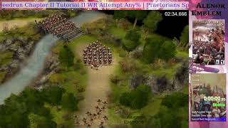 Praetorians Speedrun Chapter II Tutorial II RTA 617 current WR [upl. by Olram]