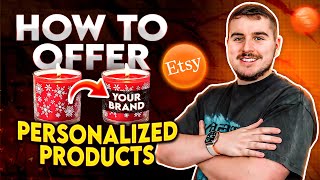 How to Sell Personalized Products on Etsy 2024 Etsy Dropshipping Guide [upl. by Welton]