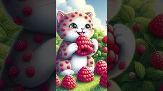 Raspberry Kittens in a Magical Field cute [upl. by Ashlie]