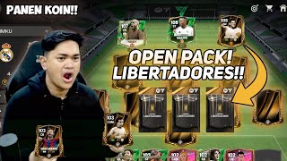 OPEN PACK LIBERTADORES TOP UP 2 JUTA DEMI ZICOGARRINCHA 103 PANEN KOIN CUYYY  EA FC MOBILE 25 [upl. by Ekim]