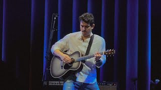 John Mayer  Clarity Live Solo Acoustic  Philadelphia PA  1072023 [upl. by Eeuqram]