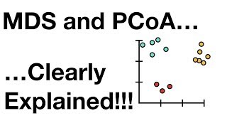 StatQuest MDS and PCoA [upl. by Esta320]