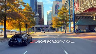 Charlottes Best Views A Driving Tour NC  November 2022  4K 60FPS [upl. by Etta441]