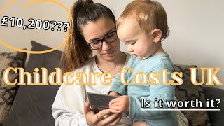 Childcare Costs UK 2022 Is it worth going back to work Childminder vs Nursery which one [upl. by Buchbinder664]