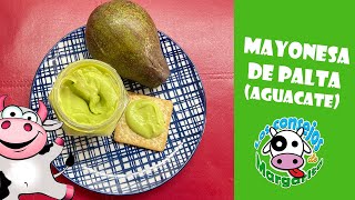 Mayonesa Vegana de Palta Aguacate [upl. by Annayhs]