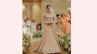 This is the cutest bridal entry youll see  Viral Indian Bridal Entry [upl. by Sonaj]