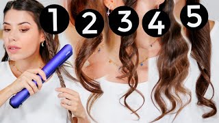 5 TUTORIAL FACILI PER FARE I CAPELLI MOSSI CON LA PIASTRA  DYSON CORRALE ASK [upl. by Drawd705]