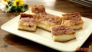 How to Make Cream Cheese Squares  Dessert Recipes  Allrecipescom [upl. by Teak]