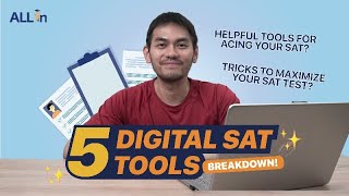 😁5 GAME CHANGING DIGITAL SAT TOOLS YOU CANT MISS 😱  DIGITAL SAT [upl. by Kiersten]