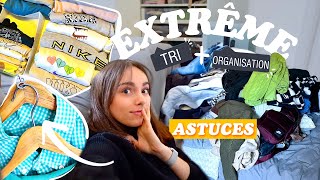 10 ASTUCES POUR GARDER TON DRESSING RANGÉ amp ORGANISÉ [upl. by Tareyn]