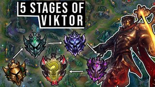 5 Levels of Viktor Gameplay Unranked To Challenger [upl. by Stafford903]