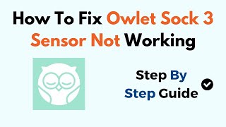 How To Fix Owlet Sock 3 Sensor Not Working [upl. by Haakon965]