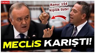 MHP’nin 154 kişilik listesi TBMM’yi karıştırdı Tartışma çıktı [upl. by Larimore]