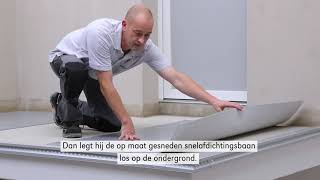 Perfect in het systeem ARDEX en Gutjahr AquaDrain EK [upl. by Harte]