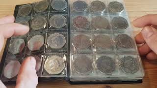 50p coin collection [upl. by Rogergcam]